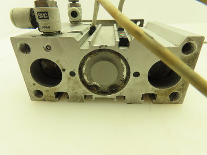 SMC MGPM32-50-Y7BWV Guide Cylinder Pneumatic Actuator Push Plate 50mm Stroke
