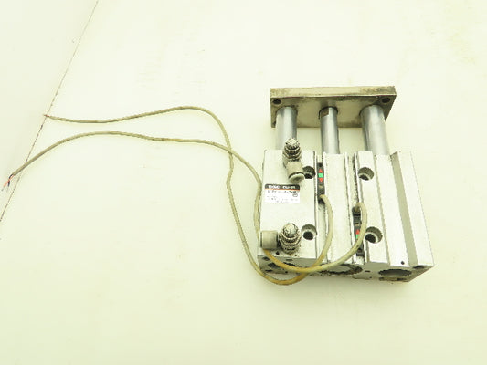 SMC MGPM32-50-Y7BWV Guide Cylinder Pneumatic Actuator Push Plate 50mm Stroke