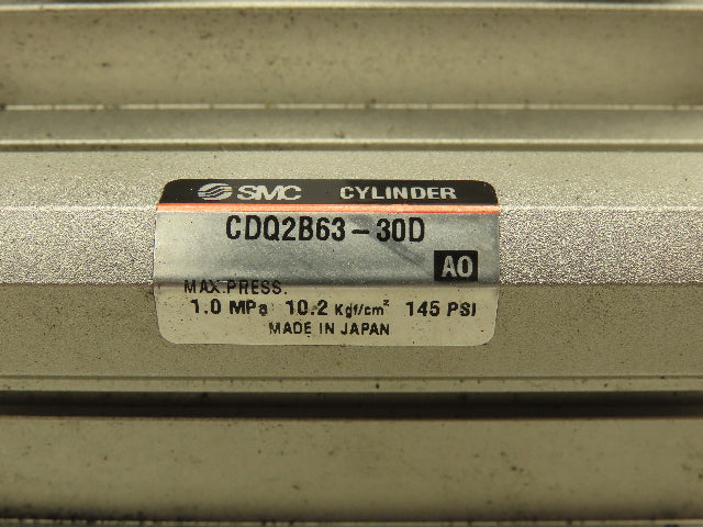 SMC CDQ2B63-30D Compact Pneumatic Air Cylinder 63mm Bore 30mm Stroke