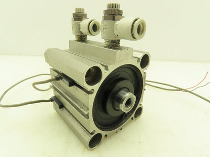 SMC CDQ2B63-30D Compact Pneumatic Air Cylinder 63mm Bore 30mm Stroke