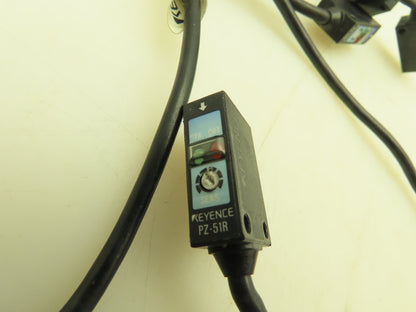 Keyence PZ-51R Photoelectric Sensor Receiver PZ Series 12-24VDC   Lot of 9