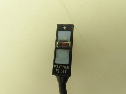 Keyence PZ-51T Photoelectric Sensor Transmitter PZ Series 12-24VDC   Lot of 10