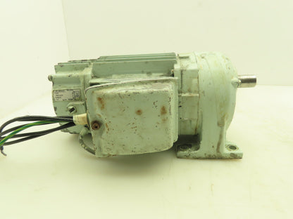 Fuji Electric MGC14A002S030G Parallel Shaft Gearmotor 30:1 200W 220V Brake Motor