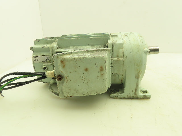 Fuji Electric MGC14A002S030G Parallel Shaft Gearmotor 30:1 200W 220V Brake Motor