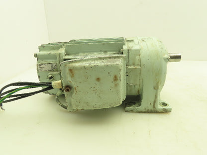 Fuji Electric MGC14A002S030G Parallel Shaft Gearmotor 30:1 200W 220V Brake Motor