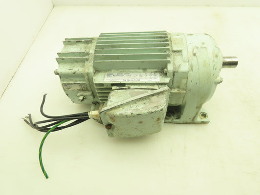Fuji Electric MGC14A002S030G Parallel Shaft Gearmotor 30:1 200W 220V Brake Motor