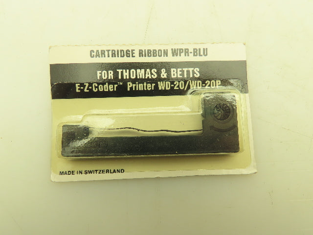 Thomas & Betts WPR-125C E-Z-Coder Wire Marker Roll Cartridge Ribbon Lot of 4