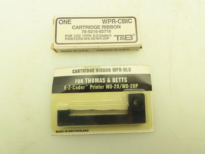 Thomas & Betts WPR-125A E-Z Coder Wire Marker Rolls Lot of 3