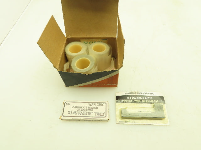 Thomas & Betts WPR-125A E-Z Coder Wire Marker Rolls Lot of 3