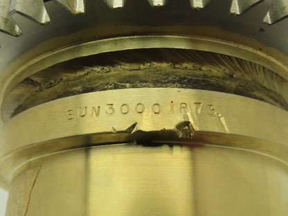 Bourn & Koch SUN 30001873 Brass Table Feed Screw Nut 45 Tooth Gear Hub