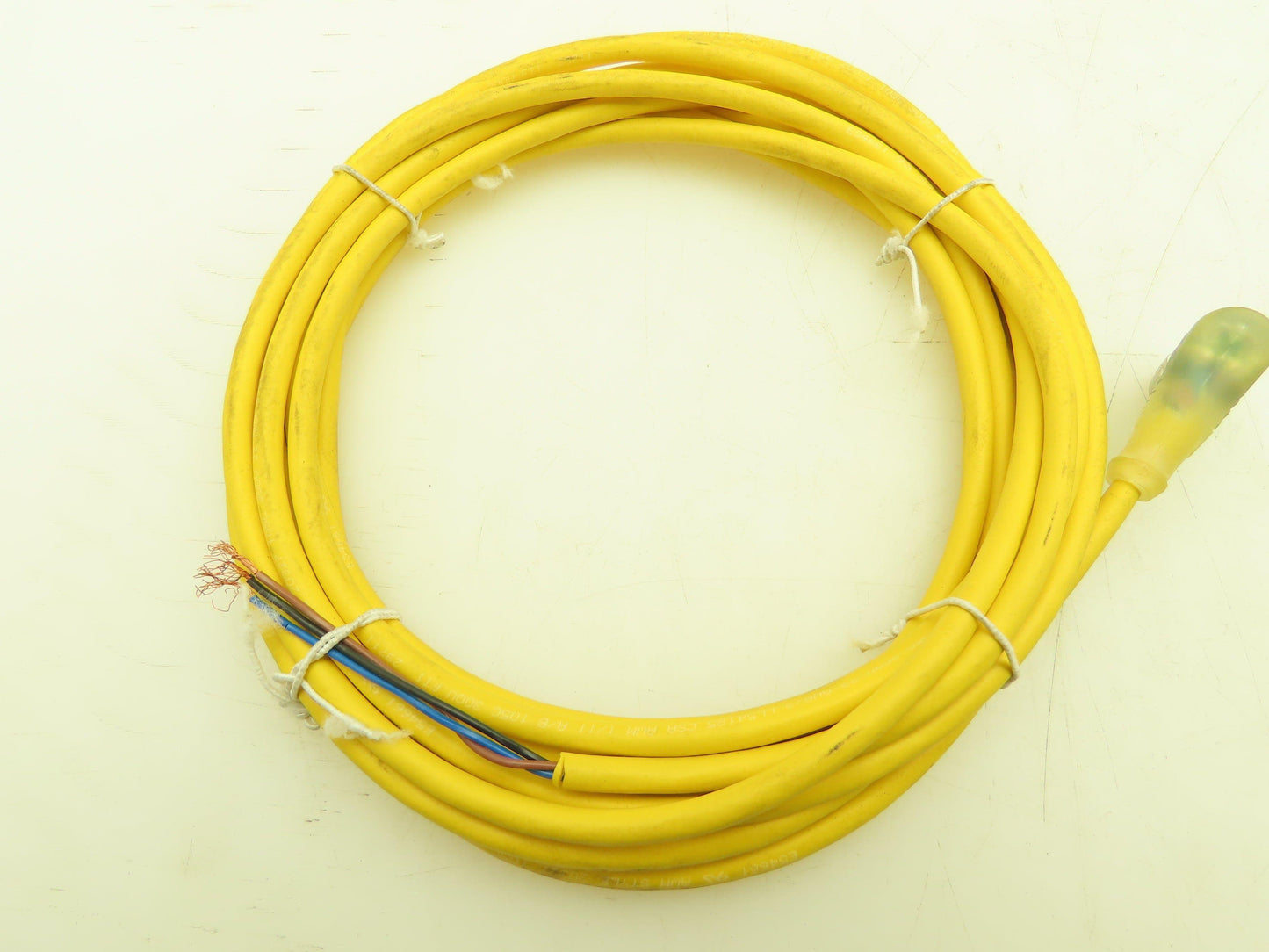 Balluff BCC05TU Cordset BCC M425-0000-1A-004-EX43T2-050 5m Long 90 End Lot of 4