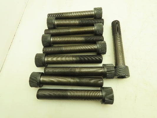1"-14 x 6" UNF Socket Head Cap Screw Steel Black Oxide Fine Thread   Lot of 10