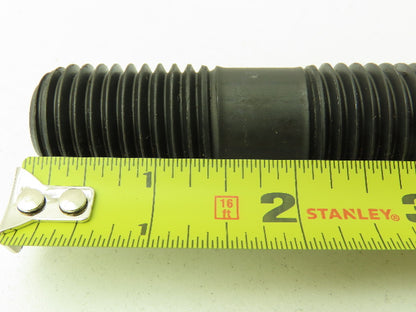 M24- 3.0 x 100mm Double-Ended Threaded Stud Plain Center Black Oxide  Lot of 36