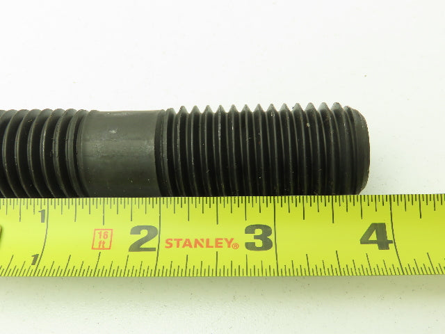 M24- 3.0 x 100mm Double-Ended Threaded Stud Plain Center Black Oxide  Lot of 36