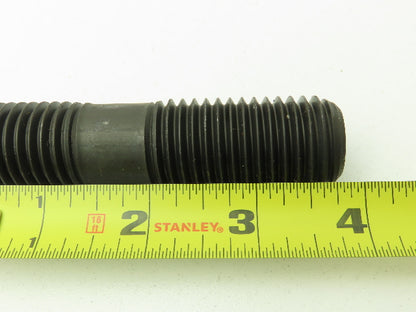 M24- 3.0 x 100mm Double-Ended Threaded Stud Plain Center Black Oxide  Lot of 36