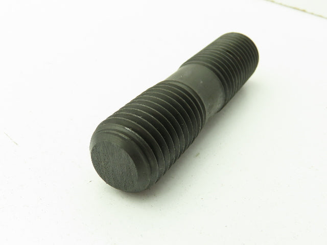 M24- 3.0 x 100mm Double-Ended Threaded Stud Plain Center Black Oxide  Lot of 36