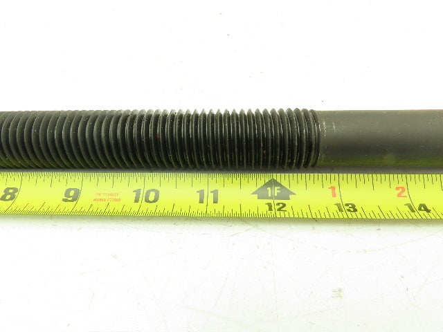 M24 - 3.0 x 630mm Double-Ended Threaded Stud Plain Center Black Oxide Lot of 10