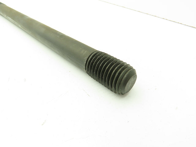 M24 - 3.0 x 630mm Double-Ended Threaded Stud Plain Center Black Oxide Lot of 10