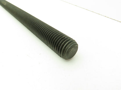M24 - 3.0 x 630mm Double-Ended Threaded Stud Plain Center Black Oxide Lot of 10