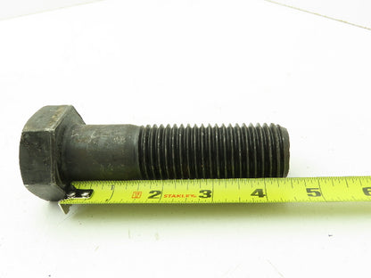 1-1/4-7 x 4-1/2" Grade 8 Hex Head Cap Screw Bolt Coarse Black Oxide  Lot of 7