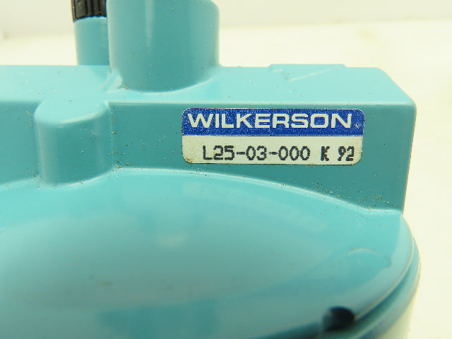 Wilkerson L25-03-000 Pneumatic Air Line Lubricator 3/8" NPT