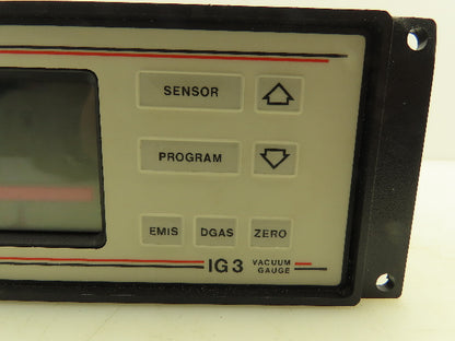 Leybold Inficon IG3 Digital Vacuum Gauge Controller 850-200-G1