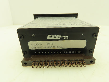 Cincinnati Electrosystems 4161-2-5 Digital Panel Meter 2-Digit LED Display