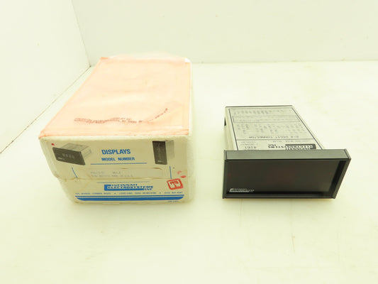 Cincinnati Electrosystems 4161-2-5 Digital Panel Meter 2-Digit LED Display