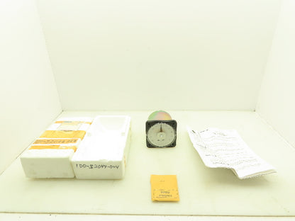 Yokogawa Transcat EIL DB-40 Panel Meter DC Ammeter Gauge 100-0-100 Deviation 4"