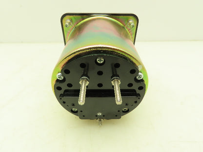 EIL YE/DB-40 Panel Meter DC Ammeter Gauge 100-0-100 Deviation 4" OD