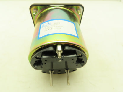 EIL YE/DB-40 Panel Meter DC Ammeter Gauge 100-0-100 Deviation 4" OD