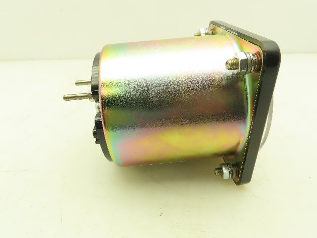 EIL Yokogawa YE/DB-40 Panel Meter DC Ammeter Gauge 100-0-100 Deviation 4" OD