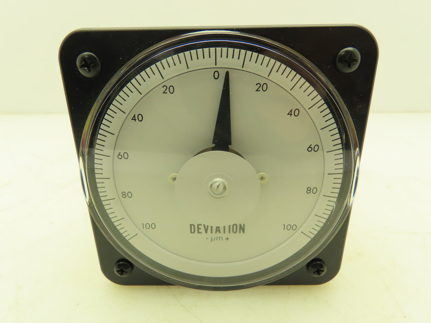 EIL Yokogawa YE/DB-40 Panel Meter DC Ammeter Gauge 100-0-100 Deviation 4" OD