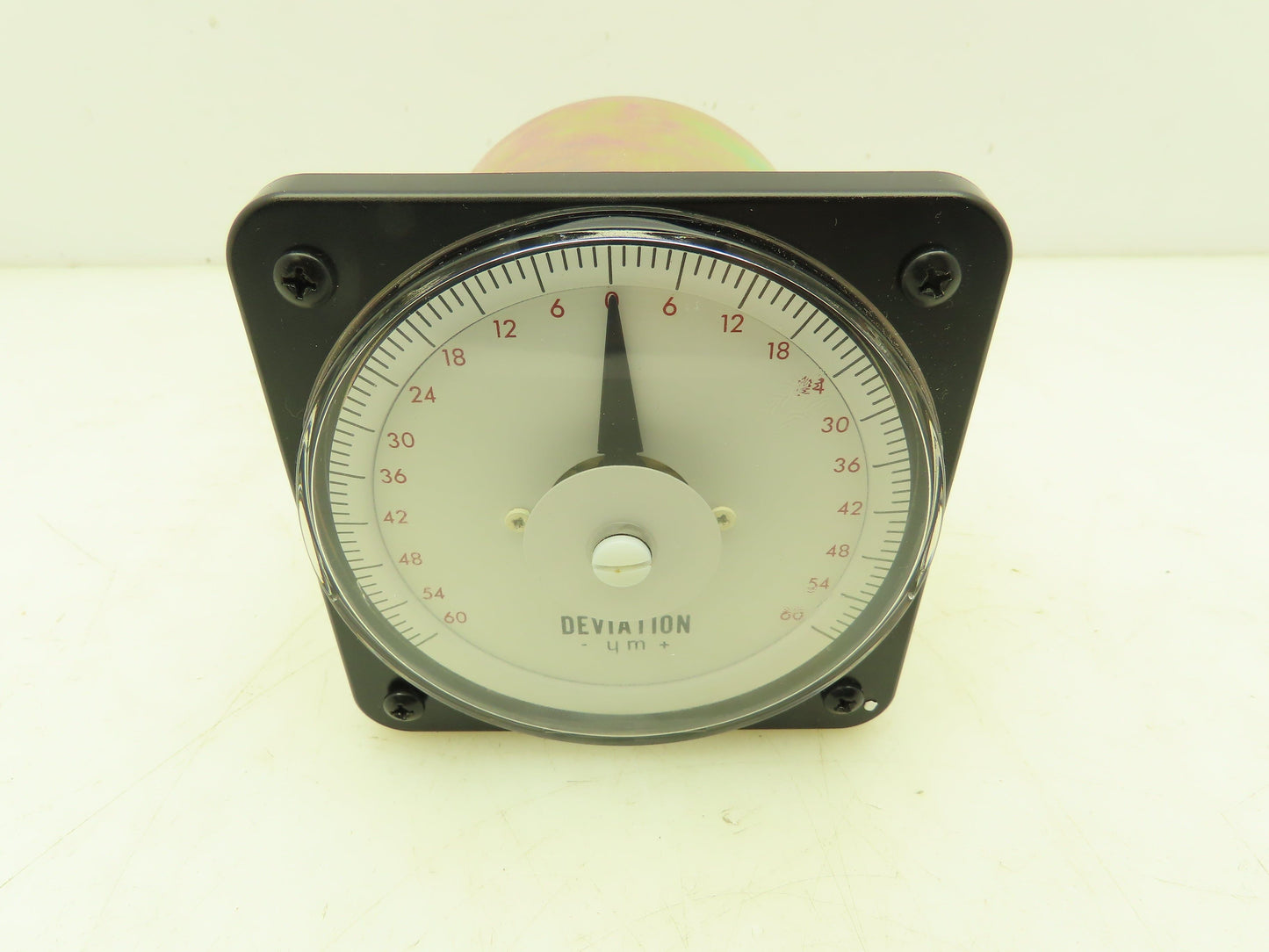 EIL Yokogawa DB-40 Panel Meter DC Ammeter Dial Gauge 60-0-60 Deviation 4" OD