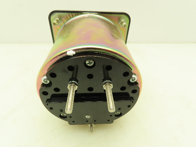 EIL Yokogawa DB-40 Panel Meter DC Ammeter Dial Gauge 60-0-60 Deviation 4" OD