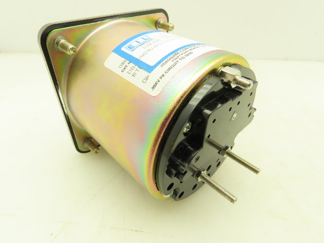 EIL Yokogawa DB-40 Panel Meter DC Ammeter Dial Gauge 60-0-60 Deviation 4" OD