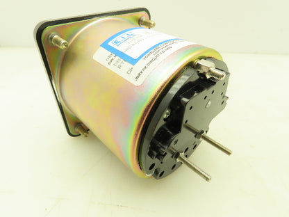 EIL Yokogawa DB-40 Panel Meter DC Ammeter Dial Gauge 60-0-60 Deviation 4" OD