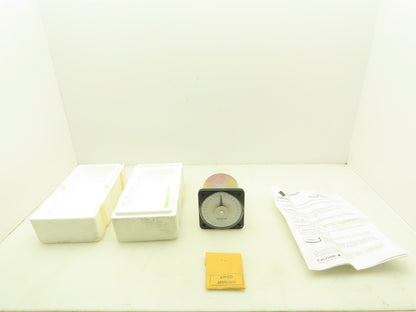 EIL Yokogawa DB-40 Panel Meter DC Ammeter Dial Gauge 60-0-60 Deviation 4" OD