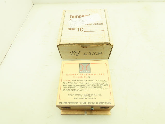 Nexus Electronics TC 10 Temperature Controller 115/230V
