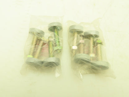 Hoffman Enclosure 783510-13030 Leveling Rubber Feet Flat Bottom   Lot of 8