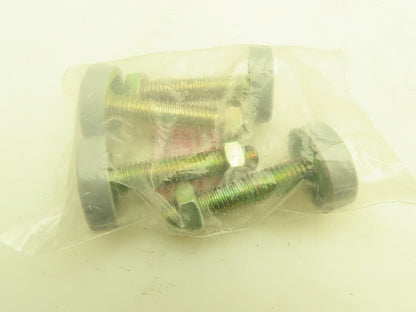 Hoffman Enclosure 783510-13030 Leveling Rubber Feet Flat Bottom   Lot of 8