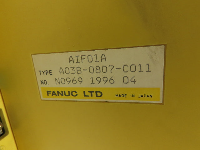 Fanuc PLC Input Output Module Interface AIF01A AID32F2 AOD32D2