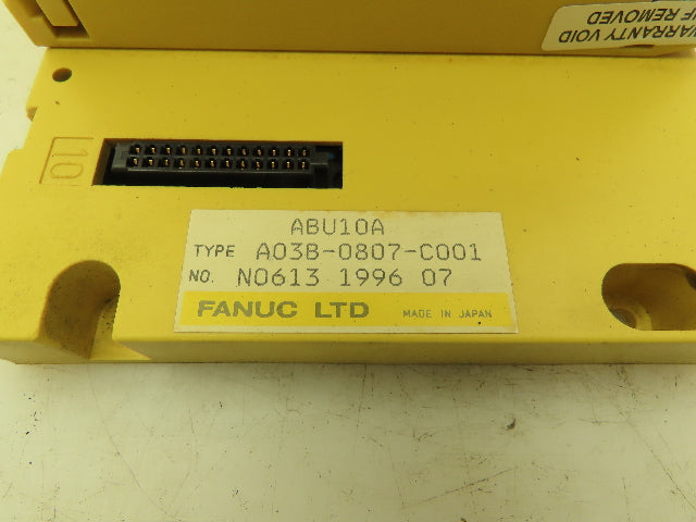 Fanuc PLC Input Output Module Interface AIF01A AID32F2 AOD32D2