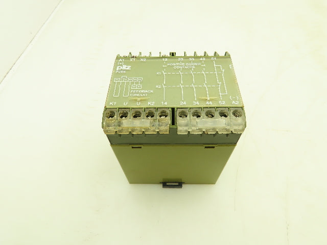 Pilz PZE54S/10 Safety Control Relay Module PZE5 24VDC