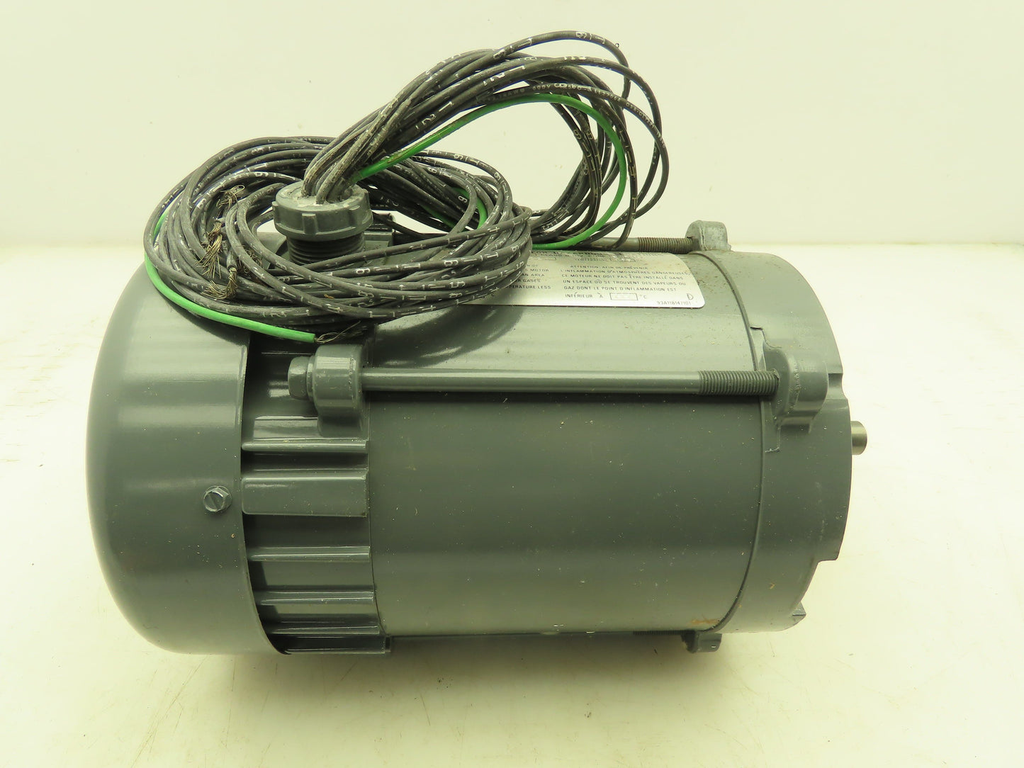 Doerr LR-19363 Type PFU3 Electric Motor 1/3Hp 1725 RPM 230/460V 3PH D56C Haz Loc