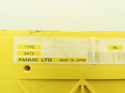 Fanuc A02B-0222-B503 PSU Backplane 6 Slot Rack Series 160-MC