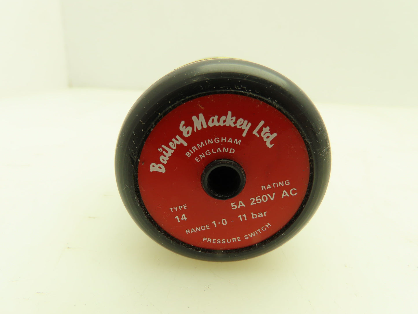 Bailey & Mackey Type 14 Mini Pressure Switch 5A 250VAC 1-11 Bar 160 PSI Lot of 2