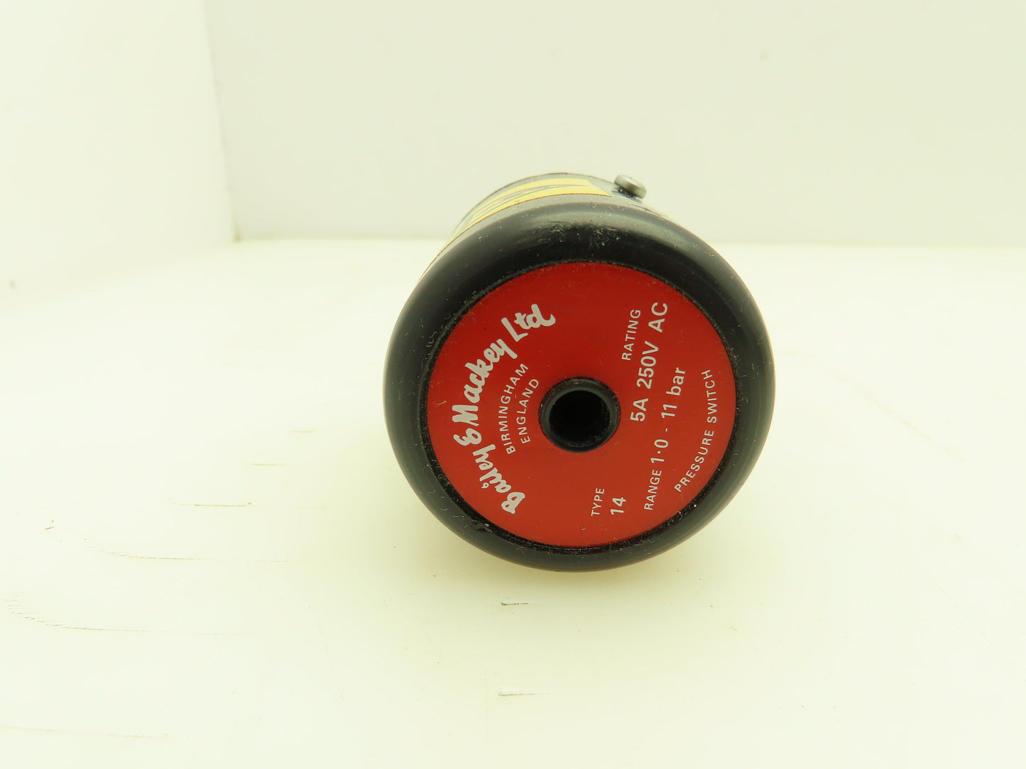 Bailey & Mackey Type 14 Mini Pressure Switch 5A 250VAC 1-11 Bar 160 PSI Lot of 2