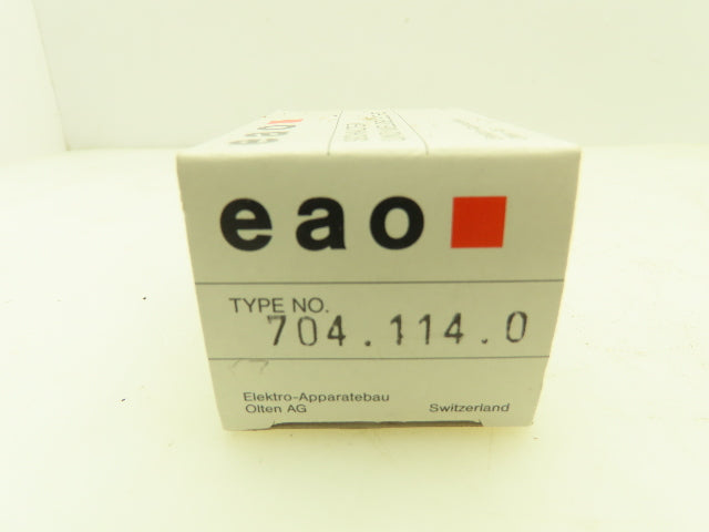 EAO 704.114.0  3-Position Keyed Selector Switch 22.5mm  Lot of 5