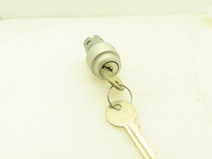 EAO 704.114.0  3-Position Keyed Selector Switch 22.5mm  Lot of 5